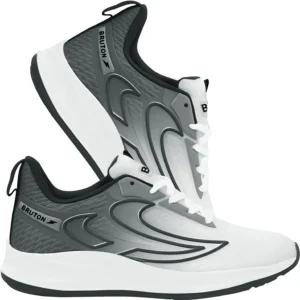 BRUTON EVA Lite Sport Shoes Running Shoes For Men (White , 8)