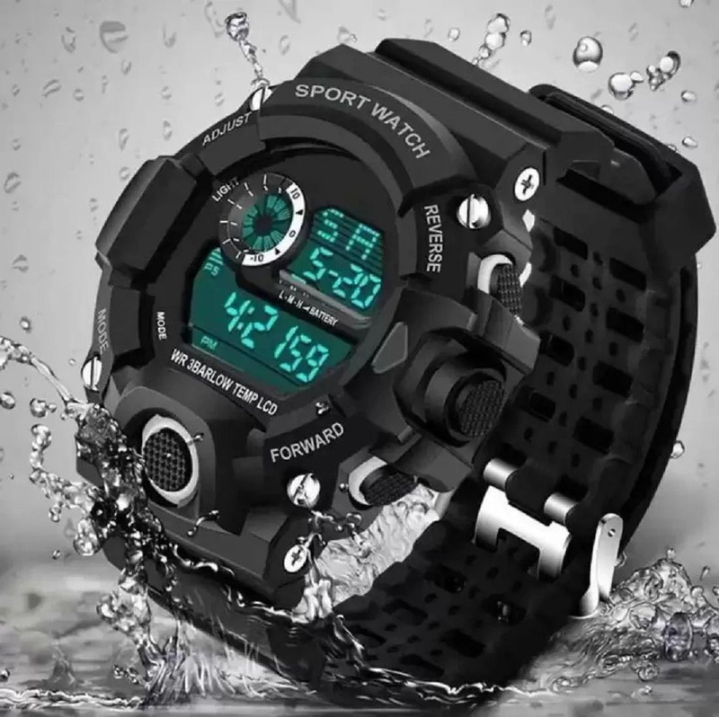 CASIO G-SHOCK GA-2100-1A1DR Black Dial Resin Strap Analog-Digital Watch - For Men G987